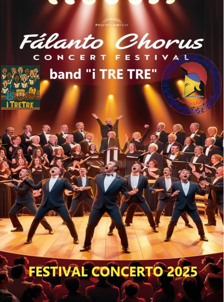 Festival - concerto 2025         Fàlanto Chorus e I Tre Tre