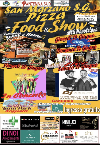 San Marzano Pizza Food & Show