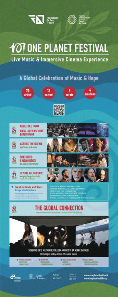 'The Global Connection': tre palchi con performance simultanee