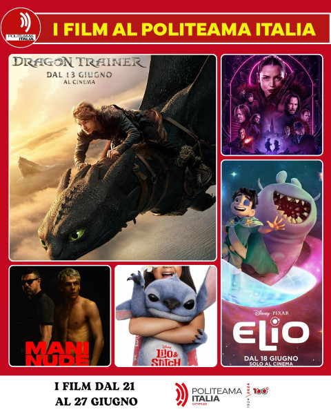 ELIO, Dragon Trainer, BALLERINA e altri film ti aspettano!