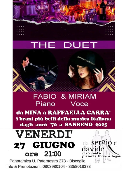 "THE DUET"  live covers