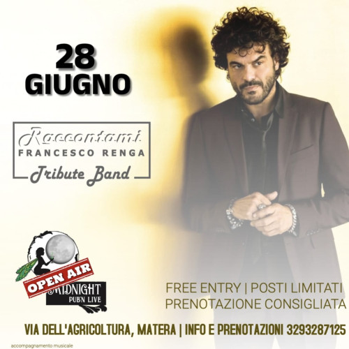 RACCONTAMI Tribute band Francesco Renga