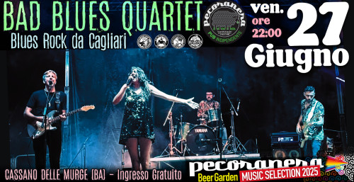 BAD BLUES QUARTET live show