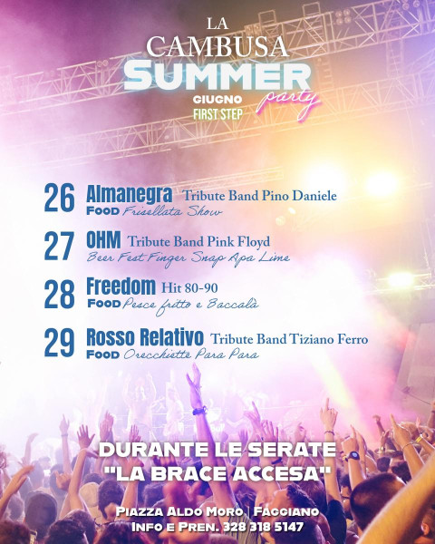 Summer Party | First Step | 26  27  28  29