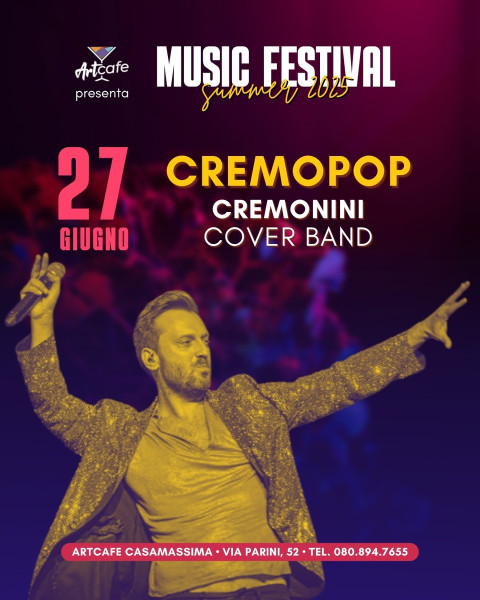 CREMOPOP - Cremonini Cover Band
