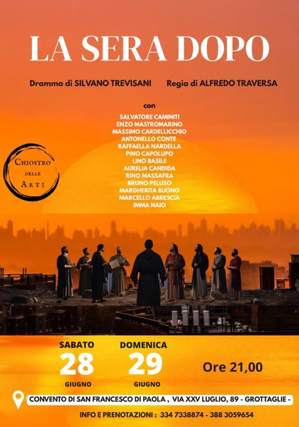 La sera dopo - dramma scritto da Silvano Trevisani - regia di Alfredo Traversa