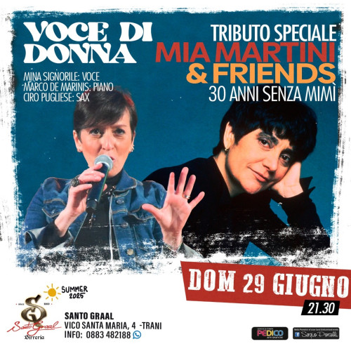 Voce di Donna - Mia Martini & Friends tribute 30 anni senza Mimi'