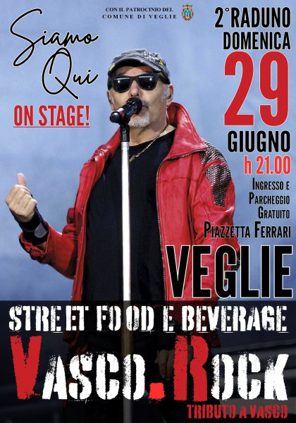 VASCO.ROCK (Tributo a Vasco) in Piazza Ferrari a Veglie LE
