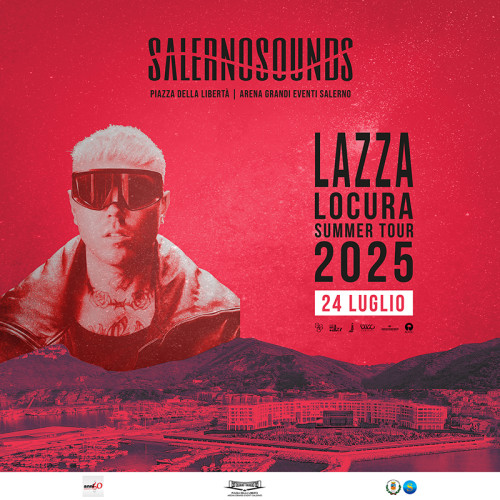 LAZZA per SalernoSounds, il festival della musica live in Piazza della Libertà