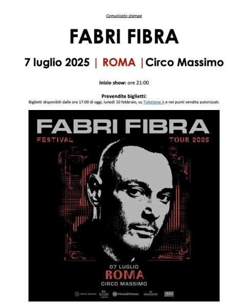 Fabri Fibra in Concerto al Circo Massimo