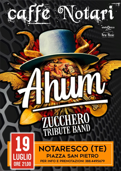 AHUM - Zucchero Tribute Band live concert