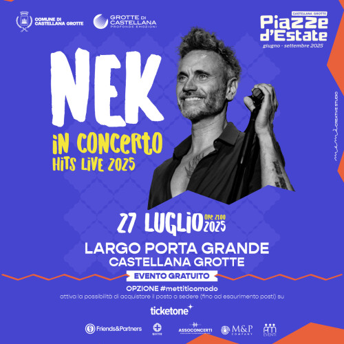 Nek live concert - Hits Live 2025