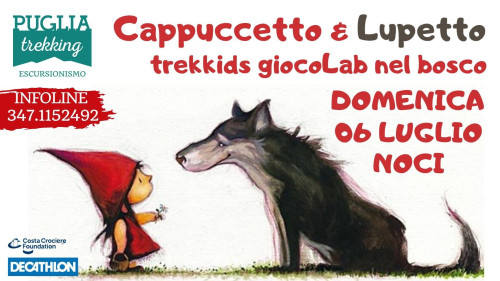 CAPPUCCETTO & LUPETTO Trekkids&giocoLab nel bosco