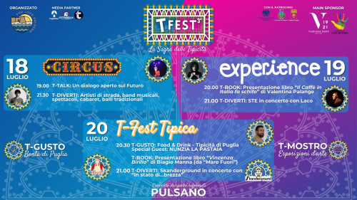 T-fest "Sagra delle tipicità" 3 ed.
