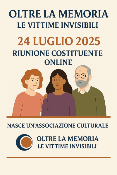 Nascita Associazione Oltre la Memoria