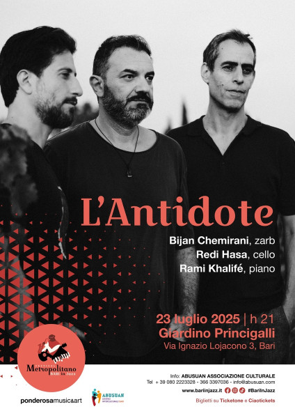 L' Antidote per Bari in jazz