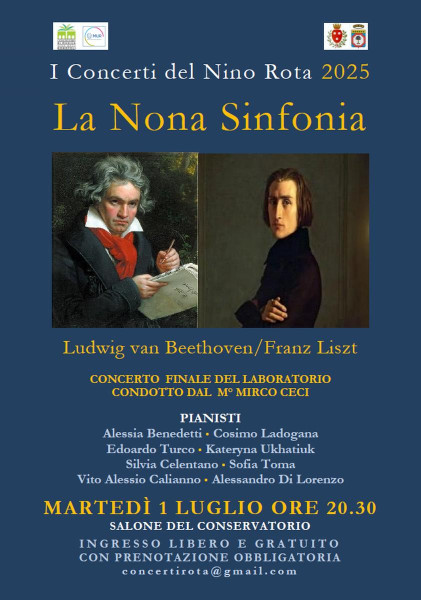 Ludwig van Beethoven/Franz Liszt La Nona Sinfonia