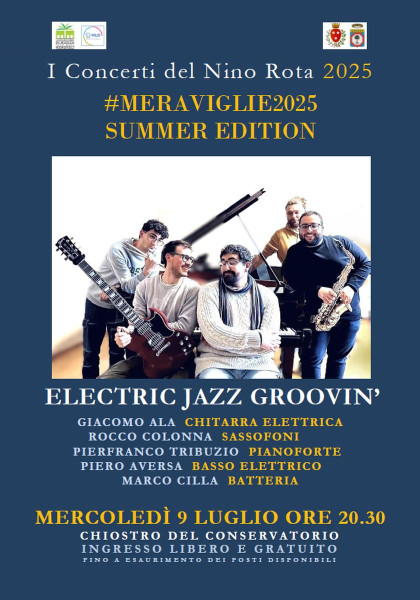 #MERAVIGLIE2025 SUMMER EDITION  Electric Jazz Groovin'
