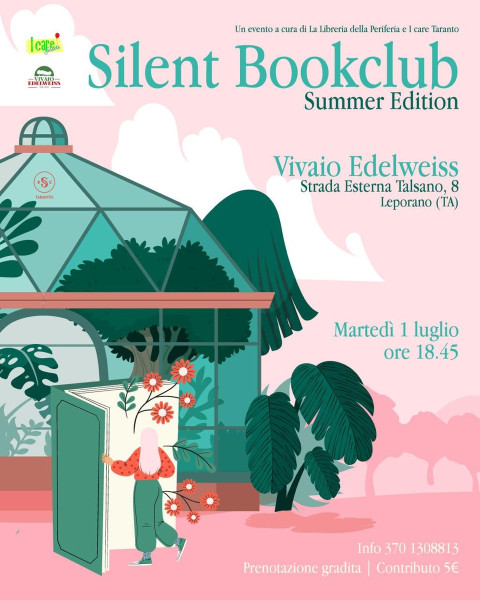 Silent book club summer edition