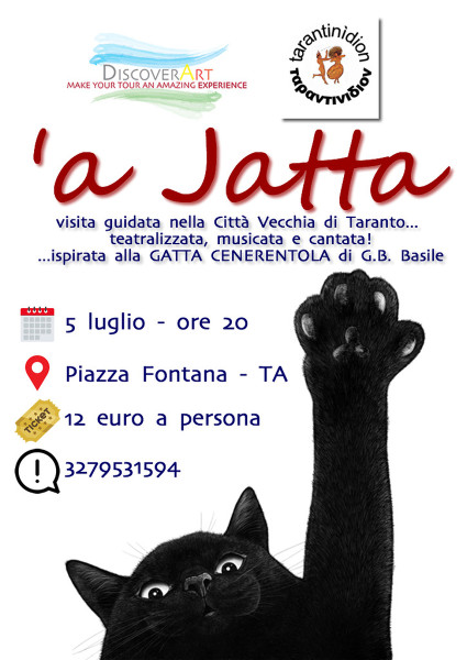 'A JATTA - visita guidata teatralizzata, musicata e cantata