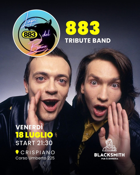LUPI DEL BRONX - TRIBUTE BAND 883 LIVE A CRISPIANO!