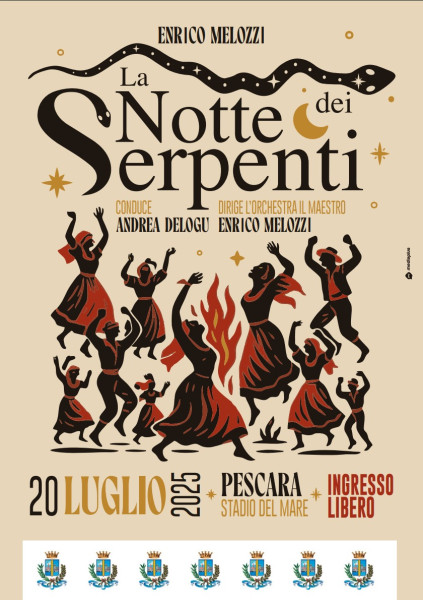 Sale L’attesa per la 3ª Edizione de la Notte Dei Serpenti! il Concertone Ideato e Diretto dal Maestro Enrico Melozzi per Celebrare la Cultura e la Musica Tradizionale Abruzzese