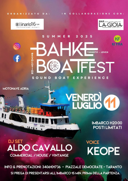 Bahke Boat Fest 2025