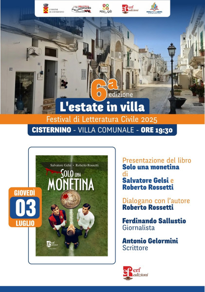 L'ESTATE IN VILLA Festival di letteratura Civile 2025