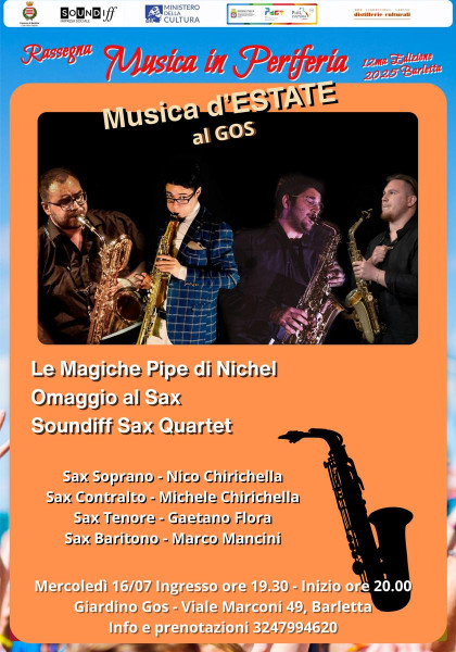 Le Magiche Pipe di Nichel  - Il Sax come non lo avete mai sentito