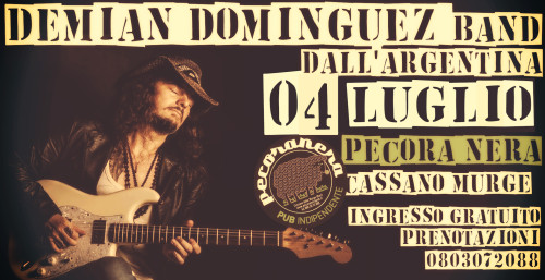 DEMIAN DOMINGUEZ BAND live show