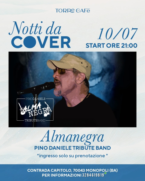 Almanegra - Pino Daniele tribute band live at Torre Cafè