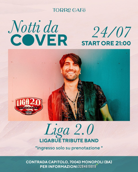 Liga 2.0 - Ligabue tribute band live at Torre Cafè
