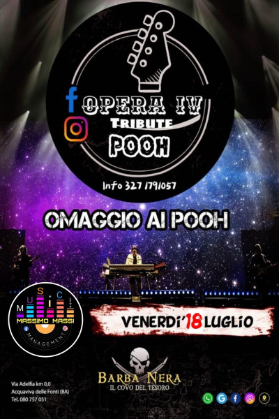 Al BARBANERA IL COVO DEL TESORO  GLI OPERA IV live concert LIVE