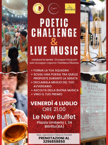 Poetic Challenge & Live Music