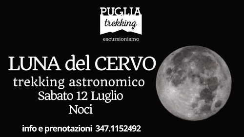 LUNA DEL CERVO Trekking astronomico