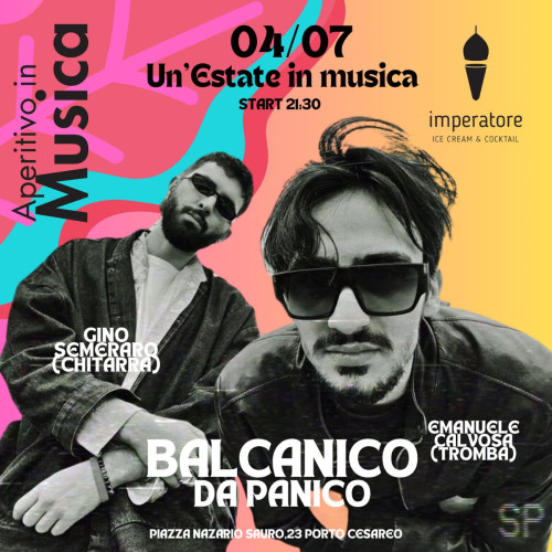 Balkanico da Panico al Bar Imperatore:esplosione di Groove e Adrenalina