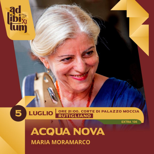 ACQUA NOVA - Maria Moramarco per Ad Libitum XI