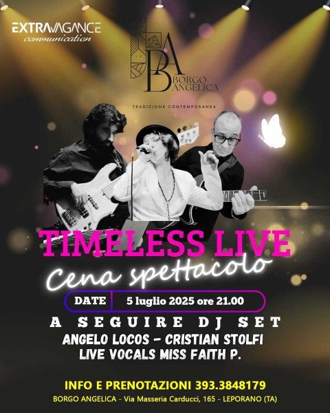 Cena Spettacolo + Dj Set
