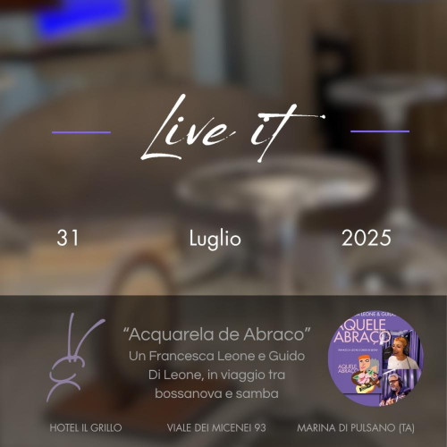 Francesca Leone & Guido Di Le Aquele Abraço