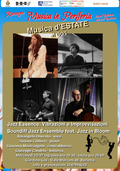 Jazz Essence  Quando il jazz sboccia davvero: un concerto da vivere al Giardino GOS