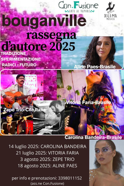 BOUGANVILLE - Rassegna di musica d'autore 2025