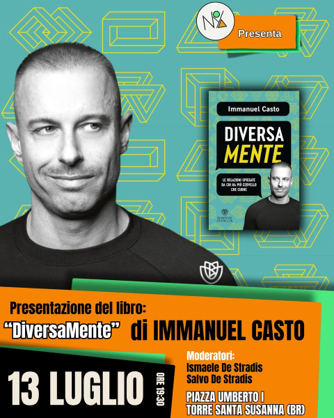 Presentazione del libro DiversaMente di Immanuel Casto