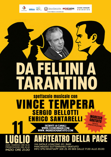 Da Fellini a Tarantino | con il Maestro Vince Tempera