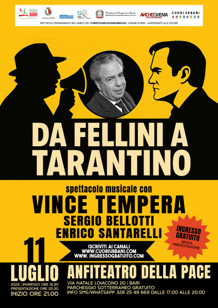 Da Fellini a Tarantino | con il Maestro Vince Tempera