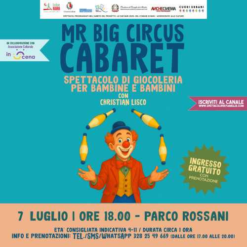 Mr Big Circus Cabaret | spettacolo di giocoleria