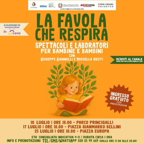 La favola che respira | spettacoli e laboratori