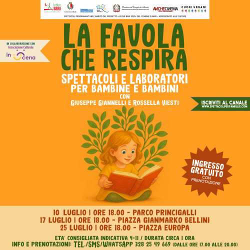 La favola che respira | spettacoli e laboratori