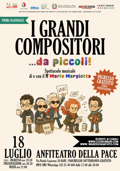 I Grandi Compositori ...da piccoli! di e con il M°Mario Margiotta | tradotto in LIS