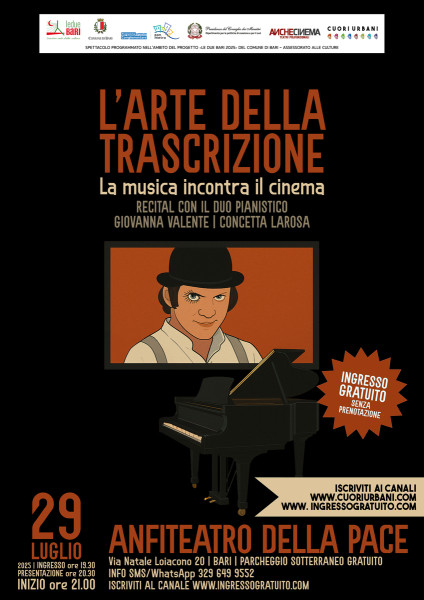 L'arte della trascrizione | La musica incontra il cinema