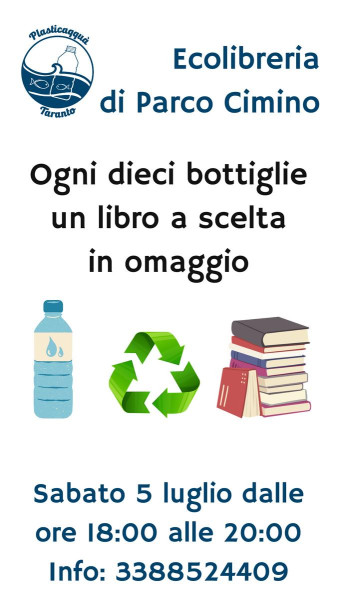 Ecolibreria - libri in cambio di rifiuti